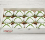 Xbox Krispy Kreme doughnuts