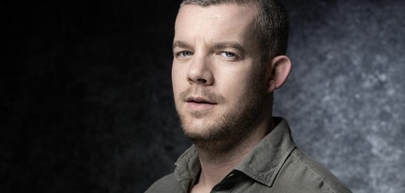 British actor Russell Tovey poses during a photo session