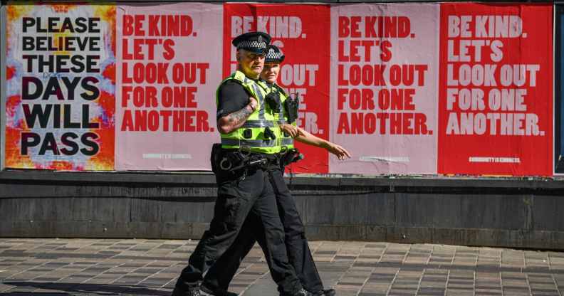 Edinburgh attack gay police Scotland