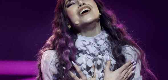 Roxen performs at Eurovision Song Contest 2021