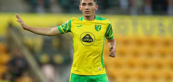 Billy Gilmour of Norwich City during the pre season friendly between Norwich City and Gillingham at Carrow Road