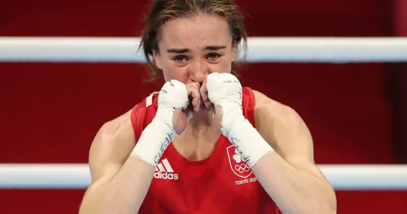 Kellie Harrington boxing olympics lesbian