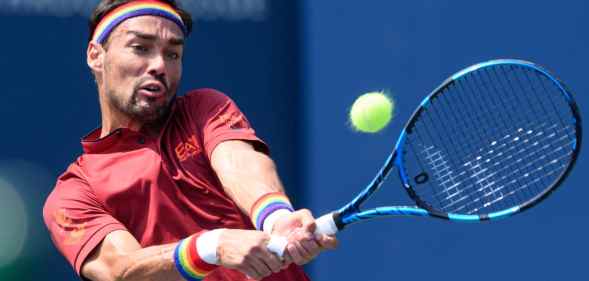 Fabio Fognini rainbow homophobia olympics