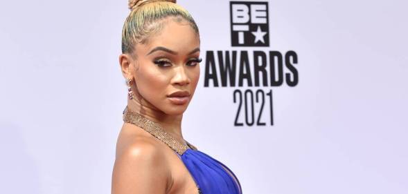 Saweetie attends the 2021 BET Awards
