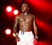 DaBaby performs at Rolling Loud festival