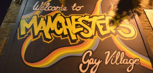 Manchester gay village pride condom lube