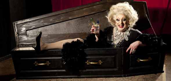 Myra DuBois is touring the UK with her Dead Funny show