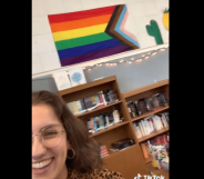 Teacher whose students pledged allegiance to Pride flag 'removed from classroom'