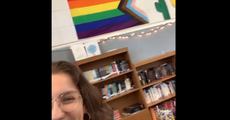Teacher whose students pledged allegiance to Pride flag 'removed from classroom'
