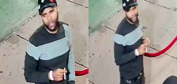 The NYPD images of man suspected of a homophobic hate crime