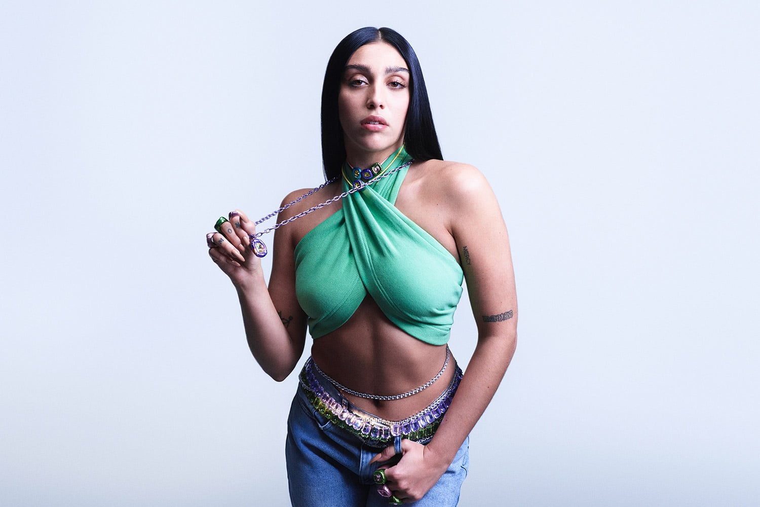 Madonna's daughter Lourdes Leon slays as the new face of Swarovski