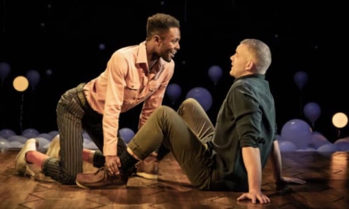 Omari Douglas and Russell Tovey in Constellations.