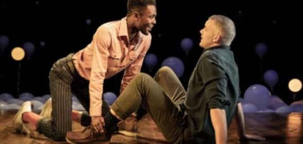 Omari Douglas and Russell Tovey in Constellations.
