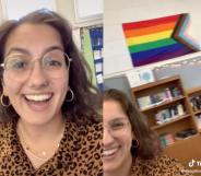 pride flag kristen Pitzen pledge of allegiance