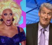 RuPaul and Jeremy Paxman