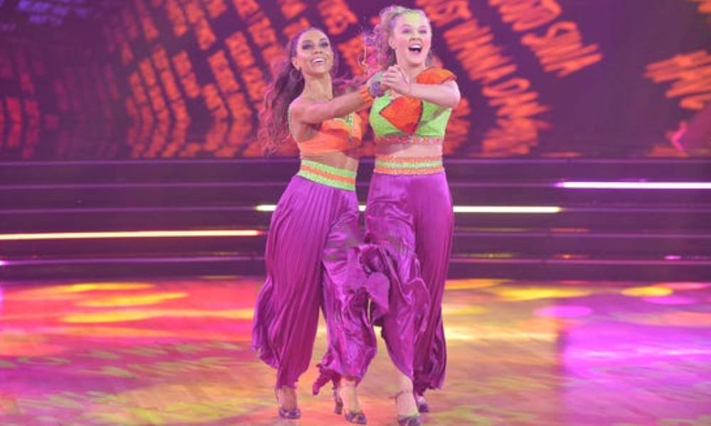 JoJo Siwa and her professional dancing partner, Jenna Johnson, are the first same-sex partnership to appear on Dancing with the Stars