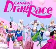 Group image of the contestants for Canada's Drag Race season two