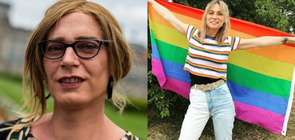 Trans MPs in Germany Tessa Ganserer and Nyke Slawik