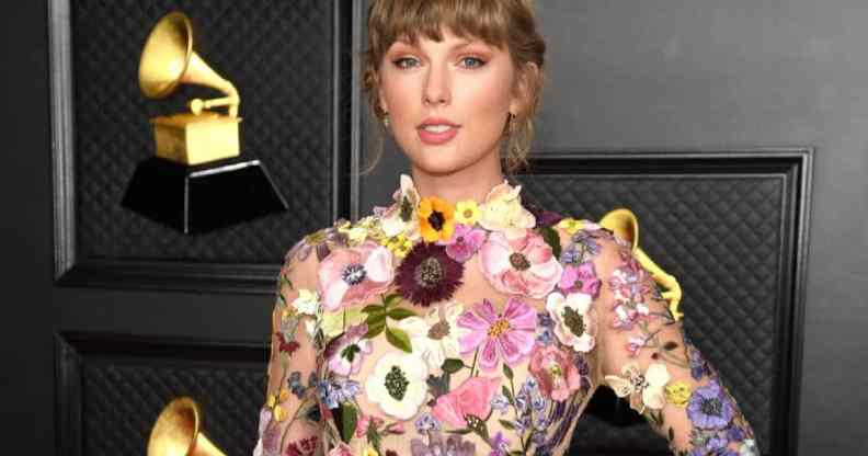 Taylor Swift attends the GRAMMY Awards