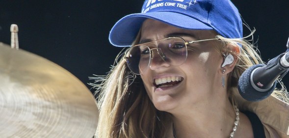 Non-binary Australian artist G Flip performs onstage