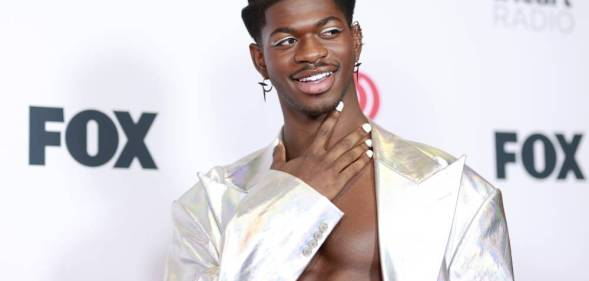 Lil Nas X attends the 2021 iHeartRadio Music Awards