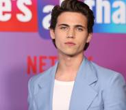 Tanner Buchanan attends Netflix's premiere of "He's All That", the netflix star has said he would want to play a bisexual Robin in the new Batman films