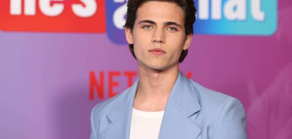 Tanner Buchanan attends Netflix's premiere of "He's All That", the netflix star has said he would want to play a bisexual Robin in the new Batman films