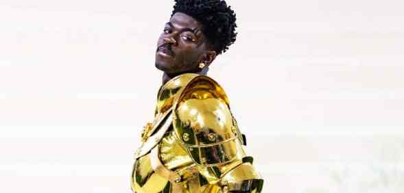 Lil Nas X attends the Met Gala at the Metropolitan Museum of Art on 13 September 2021