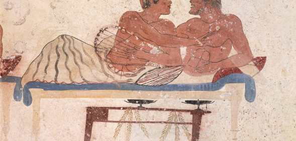 Ancient gay lovers, like those who made up the Sacred Band of Thebes