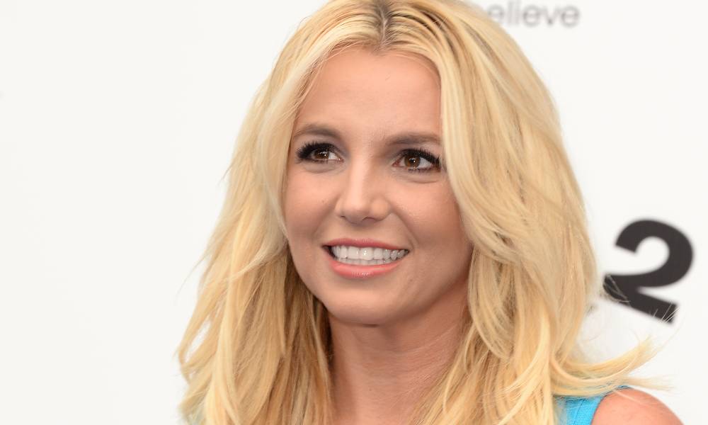 Britney Spears attends the premiere of Columbia Pictures' "Smurfs 2"
