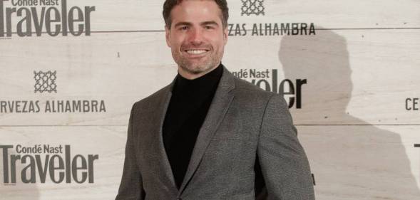 Actor Roberto Manrique is pictured as 2017 event, the actor and model recently came out as gay on social media