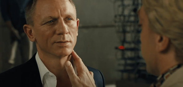 James Bond, played by Daniel Craig, in Skyfall
