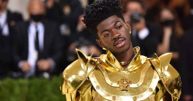 Lil Nas X at the Met Gala 2021
