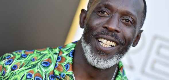 Michael K. Williams attends the Los Angeles Premiere of MGM's "Respect" at Regency Village Theatre on August 08, 2021.