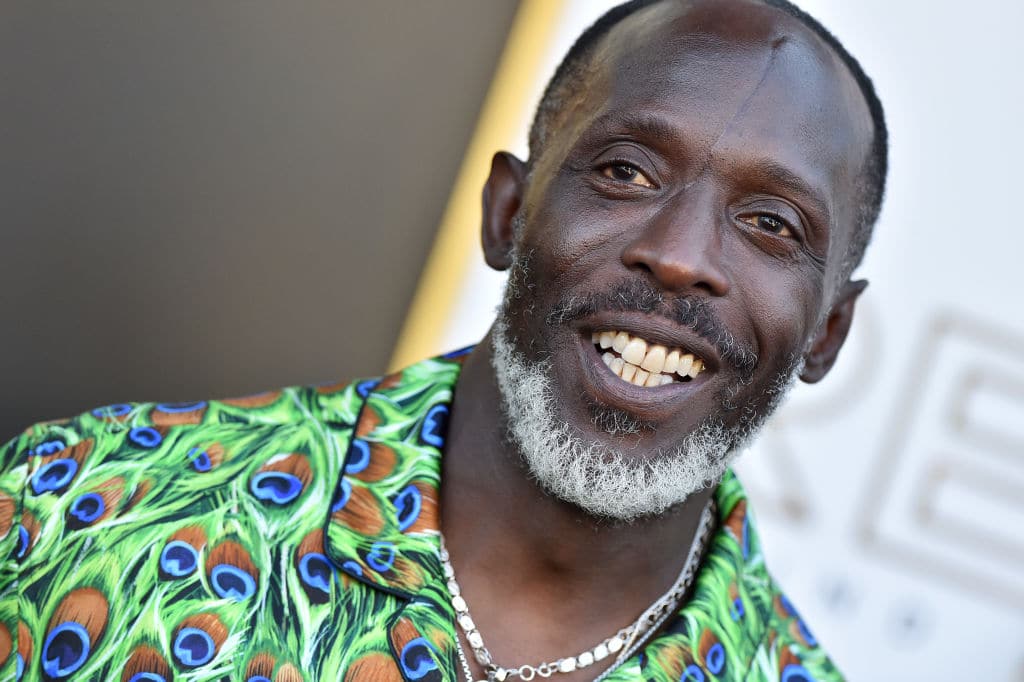 Michael K. Williams attends the Los Angeles Premiere of MGM's "Respect" at Regency Village Theatre on August 08, 2021.