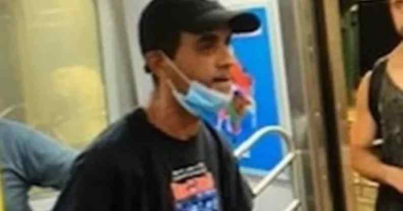 The hate crime suspect on the NYC subway