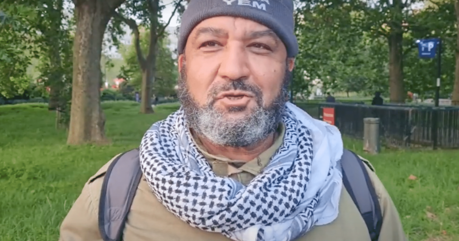 hate crime Omar Mohamad speakers corner London