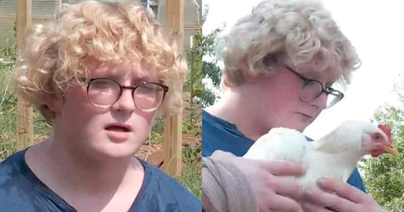 Images of Dax, a queer teen from Oklahoma, wants to find their forever family after their parents 'started not loving them' for being LGBT+