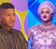 Side by side image of Canada’s Drag Race star Ilona Verley and Jeffrey Bowyer-Chapman