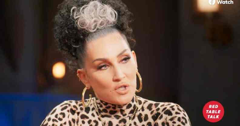Michelle Visage appears in an interview on Facebook Watch's Red Table Talk with Willow Smith, Jada Pinkett Smith and Adrienne Banfield-Norris