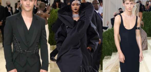 Tom Daley, Rihanna and Troye Sivan at the Met Gala