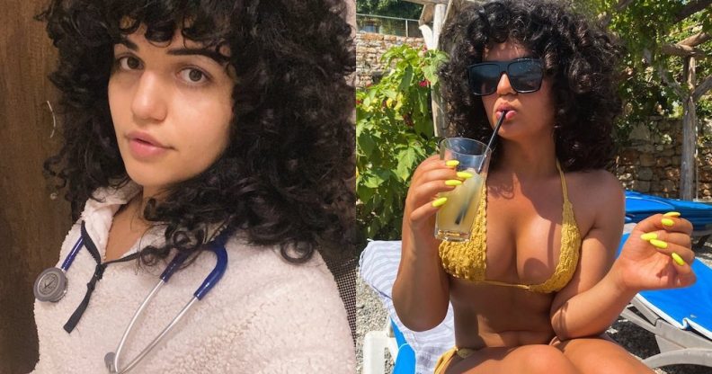 Dr Larin Kayataş, a trans doctor in Turkey