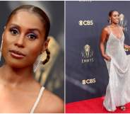 Issa Rae's Emmy red carpet eye makeup look cost £10.