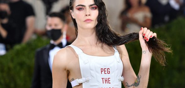 Luna Matatas trademarked the phrase "Peg the Patriarchy" in 2015.