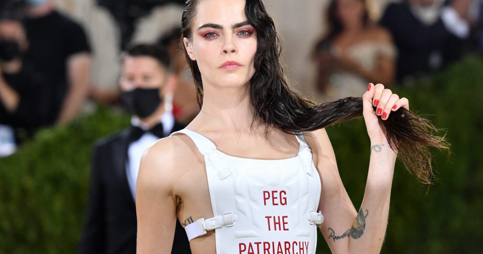 Luna Matatas trademarked the phrase "Peg the Patriarchy" in 2015.