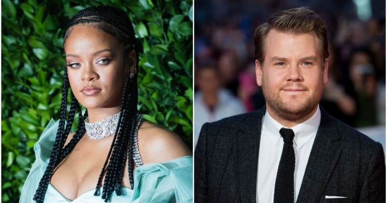 Rihanna is teaming up with James Corden ahead of the release of Savage x Fenty Vol. 3.
