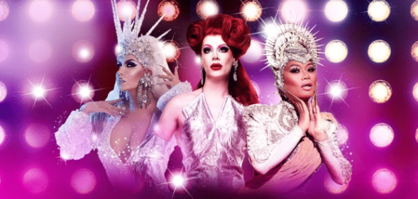Drag Race's Trinity the Tuck, Divina de Campo and Jujubee will headline the Strike A Pose! tour.