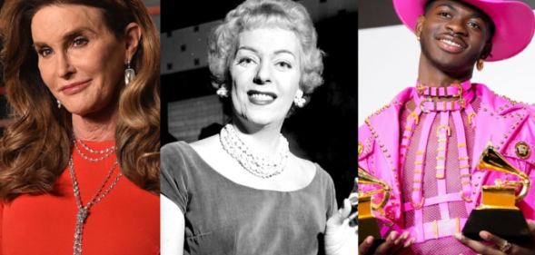 Caitlyn Jenner, Christine Jorgensen and Lil Nas X