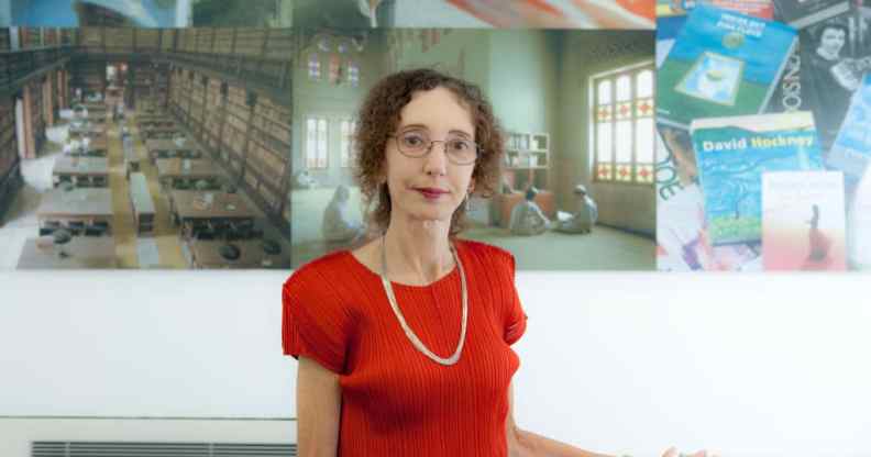 Joyce Carol Oates, writer, Ronchi Di Percoto, Italy, 2010.