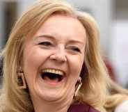 Foreign Secretary and Minister for Women and Equalities Liz Truss at the Conservative Party Conference